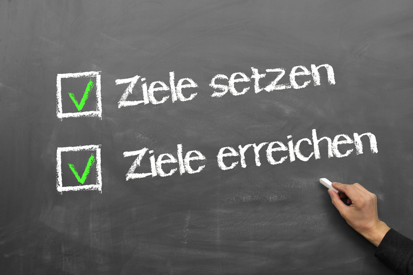 Ziele setzen und Ziele erreichen (c)MK-Photo /fotolia.com